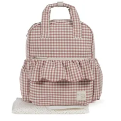 Mochila Praline Vichy Moka