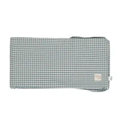 Protector Cuna 120x60 Cm  Praline Vichy/rayas Matcha