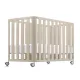 Cuna de Colecho Doco Sleeping 120x60 (Colchon No Incluido) Beige