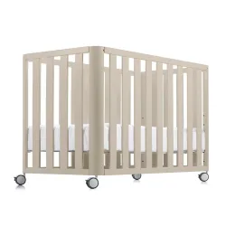 Cuna de Colecho Doco Sleeping 120x60 (Colchon No Incluido) Beige