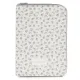 Portadocumentos Little Bloom Flor Gris