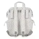 Mochila Little Bloom Flor Gris