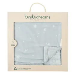 Manta Embosed 80x110 667 000 03 Azul