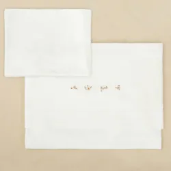 Tríptico Punto Cuna 60x120 683 Anais R07 10 B/lino