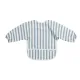 Babero Pu Con Mangas 9-18M Me-Fat Stripe Jeans Blue