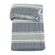 Manta Minicuna Muselina P-L.Tog 1.5 75X100 Cm Me-Stripe Indigo
