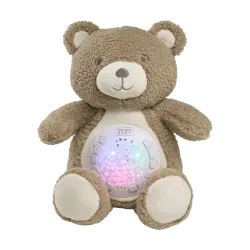 Muñeco Con Sonido Noche Deluxe Me-Bear Warm Brown