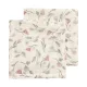 Pack 2Ud Toallas Faciales 30X30 Cm Me-Flower Multicolor