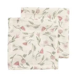 Pack 2Ud Toallas Faciales 30X30 Cm Me-Flower Multicolor