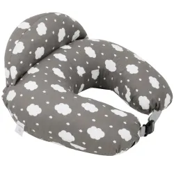 Almohada Lactancia Forma U Np001 46X46X15 Cm Gris