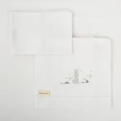 Tríptico Punto Minicuna 50x80 681 Campo 617 10 B/lino