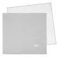 Set/2 Muselinas 70x70 Cm Little Bloom Vichy Gris