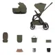 Cochecito Venicci Tila 2 en 1 Olive + Accesorios
