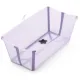 Bañera Plegable Bebé Flexi Bath + Soporte Recién Nacido + Patas