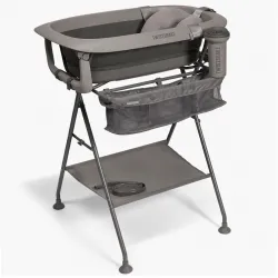 Bañera Gris Edición Limitada + Soporte + Cojín y Enjuagador