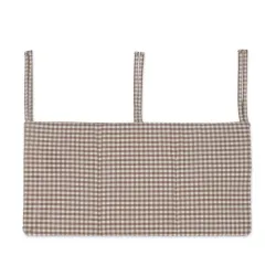 Organizador Cuna Praline  Vichy/rayas Moka