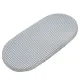Funda Colchon Cuco Vichy + Muselina Praline Rayas Matcha
