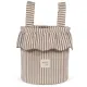 Bolso Bucket Praline Rayas Moka