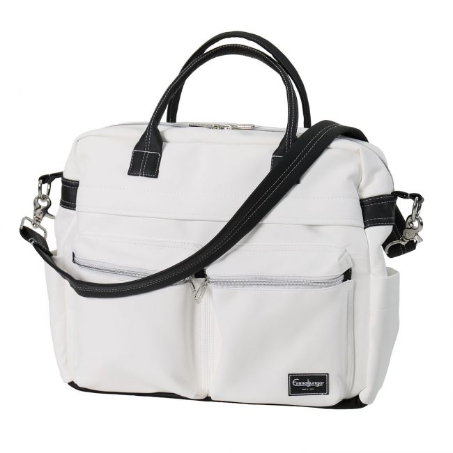 Bolso De Cambio Travel Leatherette White Emmaljunga