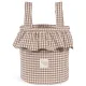 Bolso Bucket Praline Vichy Moka