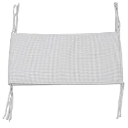Protector Cuna 120x60 Cm Little Bloom Vichy Gris