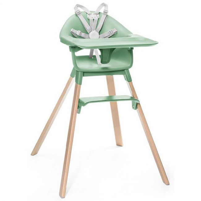 Cadeira Evolutiva Stokke Clikk Green Clover Highchair