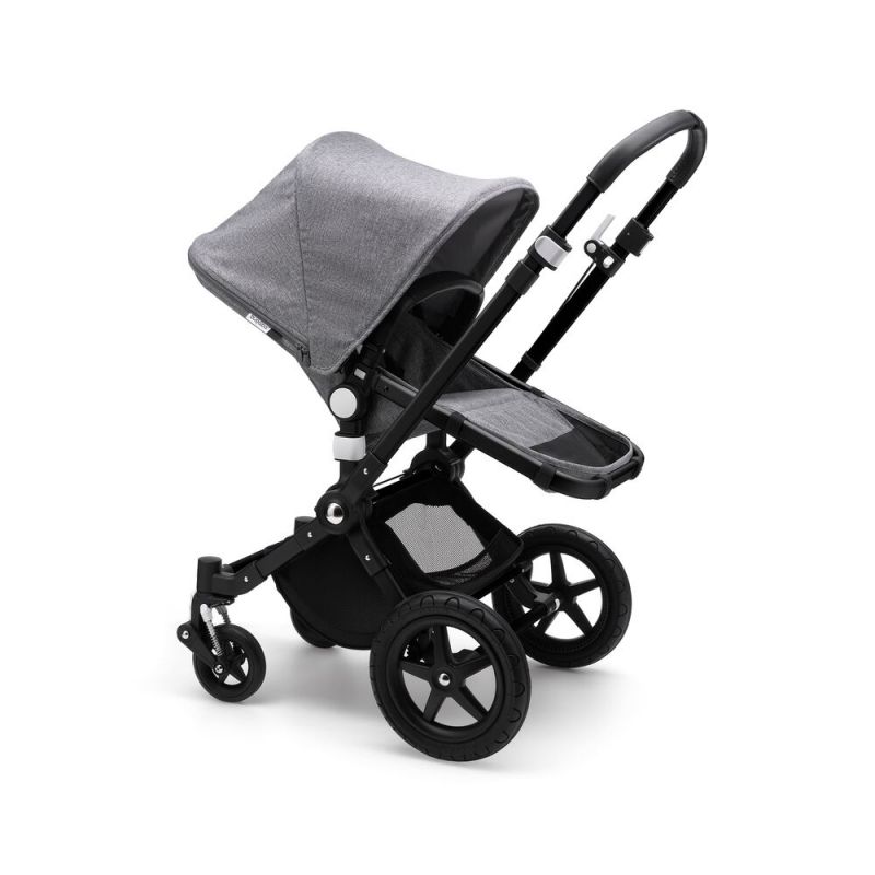 Cochecito de 2 Piezas Bugaboo Cameleon 3 Plus Negro Gris Gris Melange - BUGABOO | BebéCenter