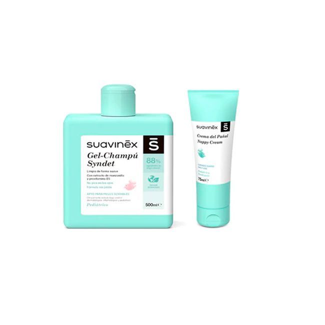 Set Higiene: Gel Syndet 500Ml // Pomada Pañal 75Ml