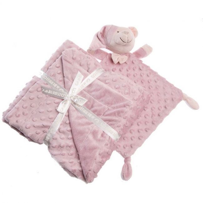 Set Mantita y DouDou Rosa