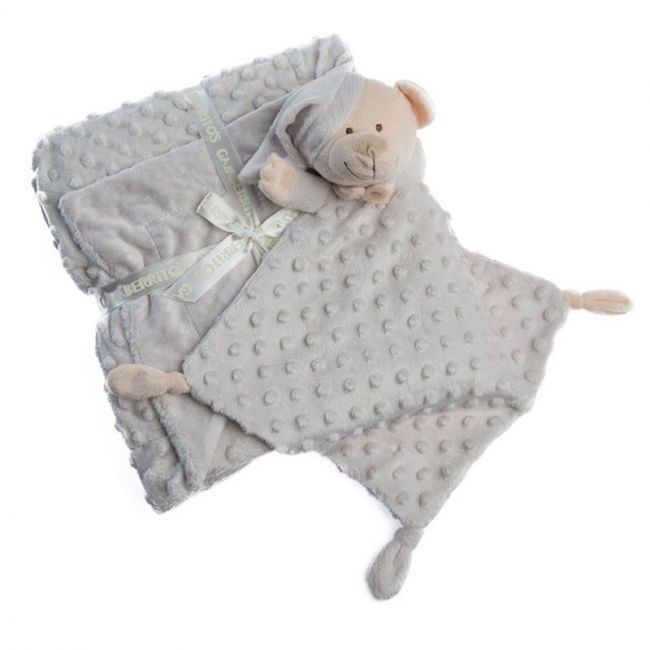 Set Mantita y DouDou Gris