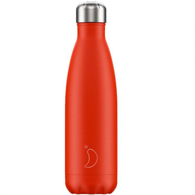 Botella Roja Neon 500ml