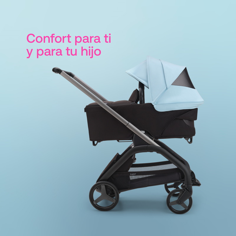 familia paseando bugaboo bee 6 Dragonfly característica 1: Confort para ti y tu hijo