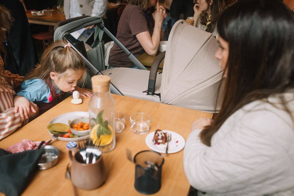 hub 2 en una cafetería
