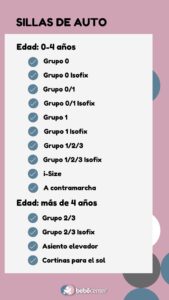 sillas de auto para viaje