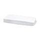 Sabana Baixa Ajustável (Cuna 60) 60X120 Cm Liso E Branco CAMBRASS - 1