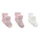 Jogo 3 Calcetines Para Bebe Liso Rosa T.0000 (15 - 16) CAMBRASS - 2