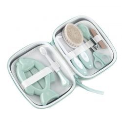 Conjunto de bolsa higiênica verde menta