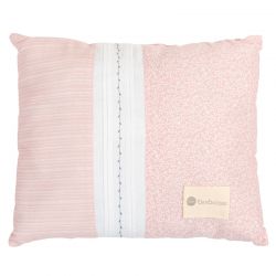 Almofada Bordada 30x30cm Provença Rosa