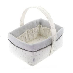 Cesta Canastilla 22,5X29X29 Cm Magia Gris CAMBRASS - 1