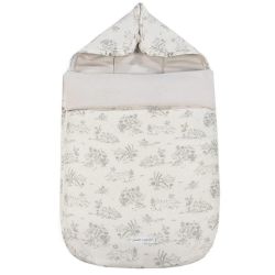 SACO CUCO 3 EN 1 ENTRETIEMPO TOILE DE JOUY CREAM