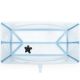 Banheira Dobrável para Bebê Flexi Bath Ocean Blue
