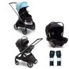 Silla Dragonfly com Portabebé Turtle Preto