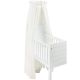 Dossel De Mini Berço 30X155 Cm Me-Plume Off White