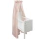 Dossel De Mini Berço 30X155 Cm Me-Uni Soft Pink