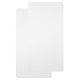 Lençol Ajustável para Berço 60 Pack 2 60X120 Cm Me-Uni White