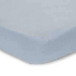 SABANA BAJERA CUNA AJUSTE PURO AZUL DENIM