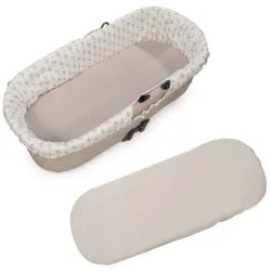 Cobre Cuco Gomas + Lençol Ajustável Cuco Botton Flores
