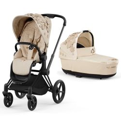 Cochecito 2 Peças Cybex Priam Simply Flowers Mid Beige