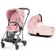 Cochecito 2 Peças Cybex Mios Simply Flowers Rosa Claro