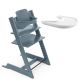 Trona Stokke Tripp Trapp Fiordo Azul com Baby Set